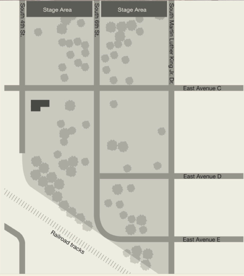 Tanglefoot Map